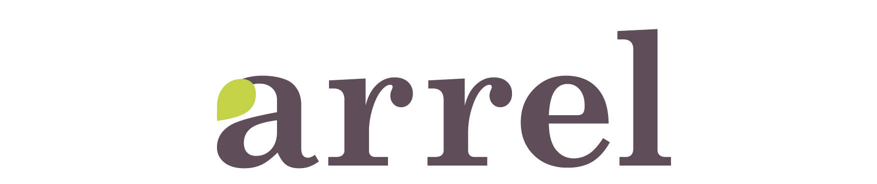Logotip Arrel, fruita i verdura ecològica